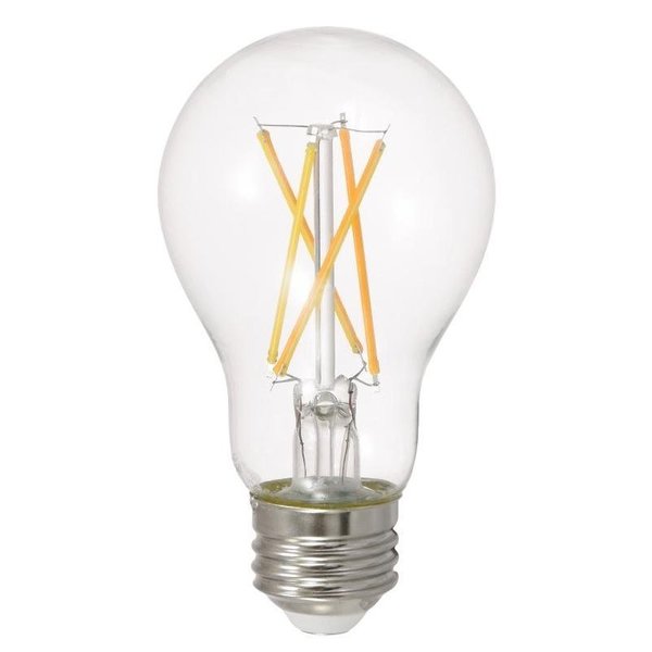 Sylvania Natural LED Bulb, General Purpose, A19 Lamp, 75 W Equivalent, E26 Lamp Base, Dimmable, Clear 40803